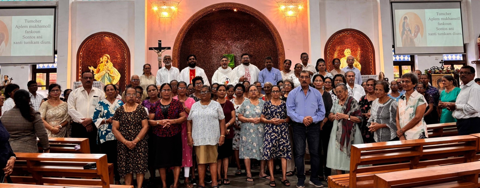 Caranzalem Parish celebrates Grandparents’ Day with love