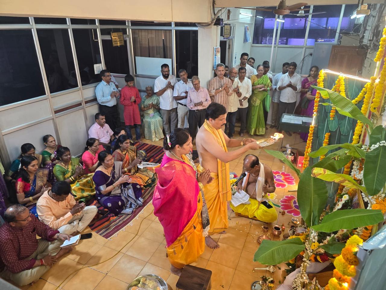 ﻿Satyanarayan Mahapooja held   at DIP office premises