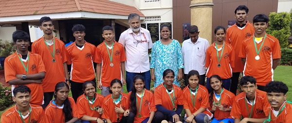 ﻿Govt College Quepem shine as runners-up at Inter-Collegiate Cross Country C'ship