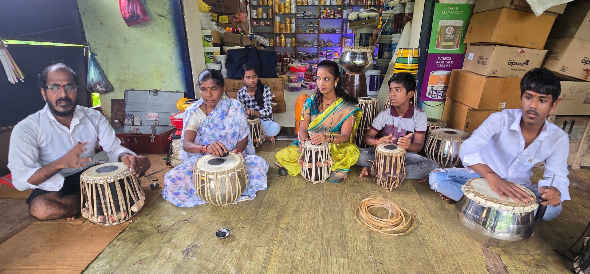 For 4 decades, Pawar family   visits Goa to repair tablas