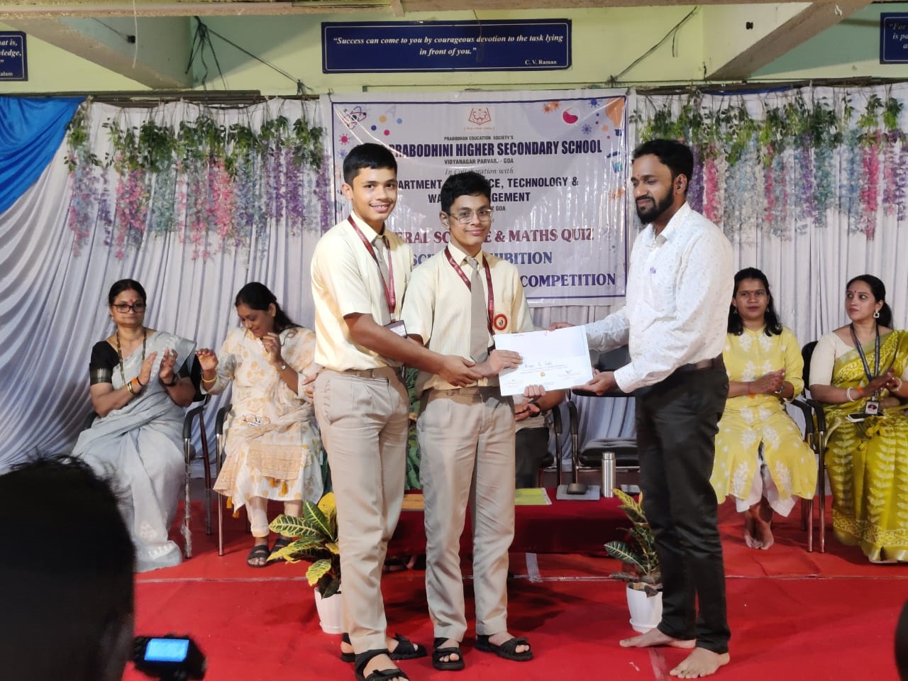 ﻿JVS secures third place in presentation competition