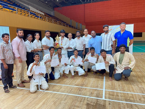 ﻿Damodar English HSS Paroda judo champs