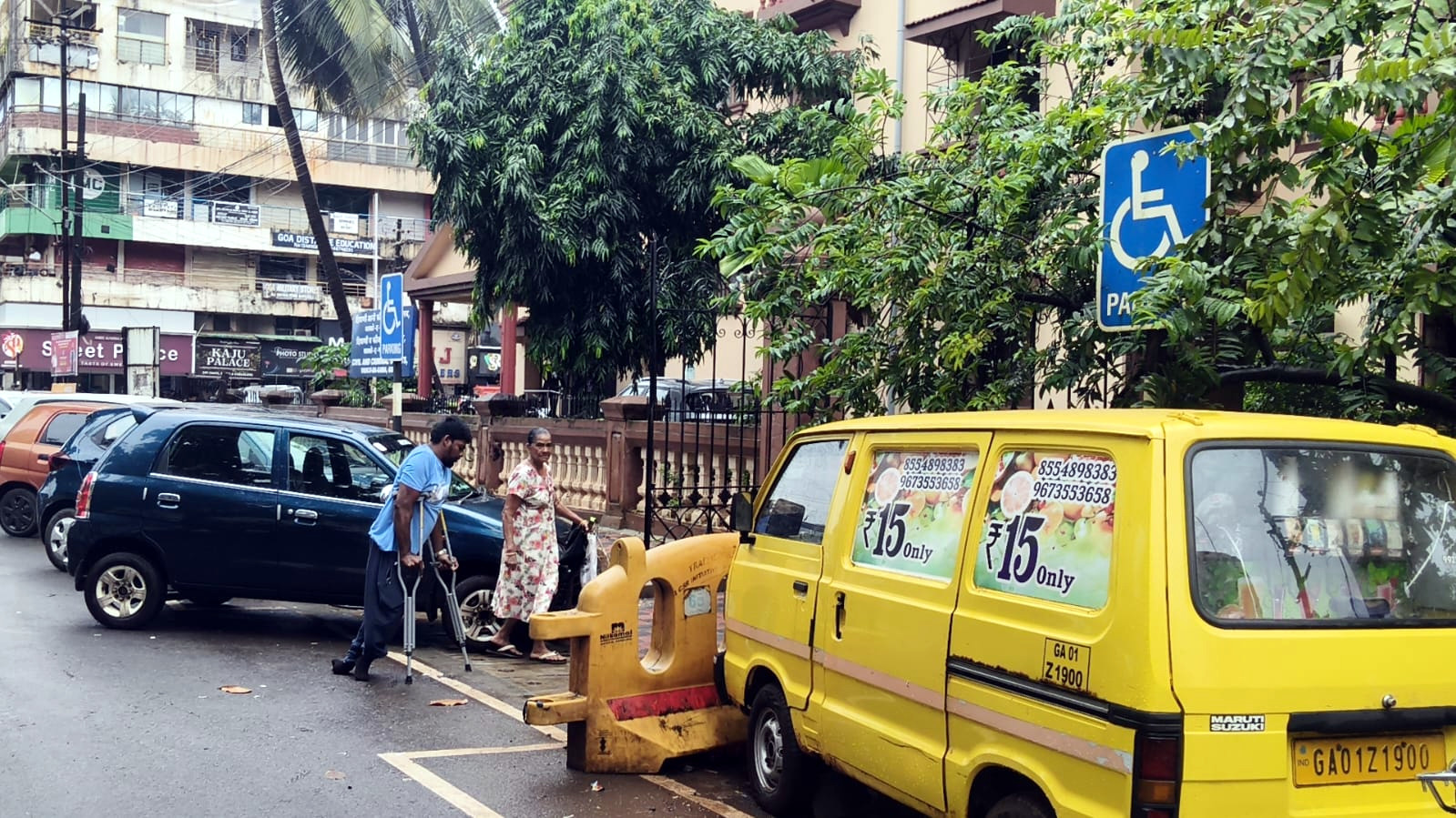 Misuse of PwD parking in Vasco sparks call for action