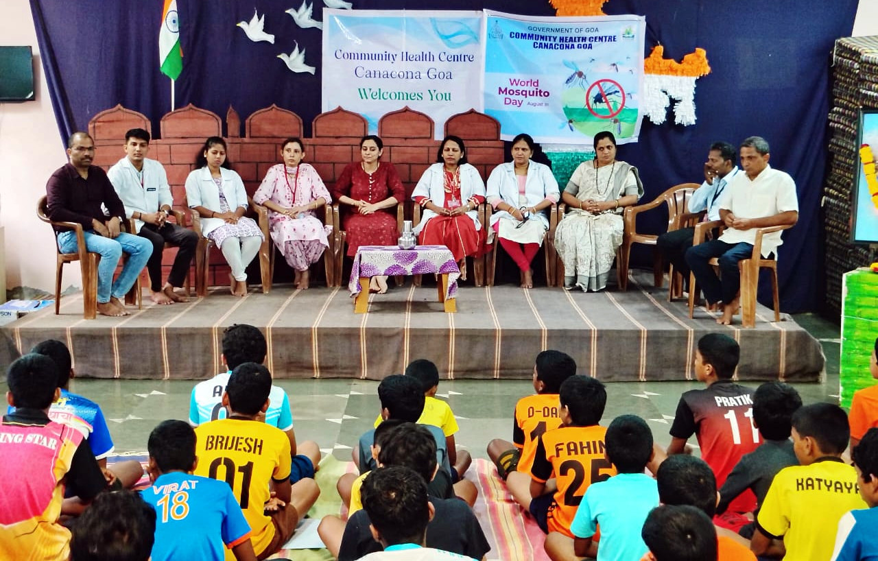 Health camp for underprivileged children conducted in Canacona