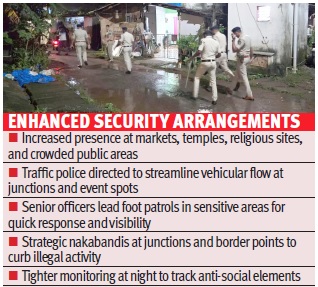 Police brace for festive season with extra forces, tight checks