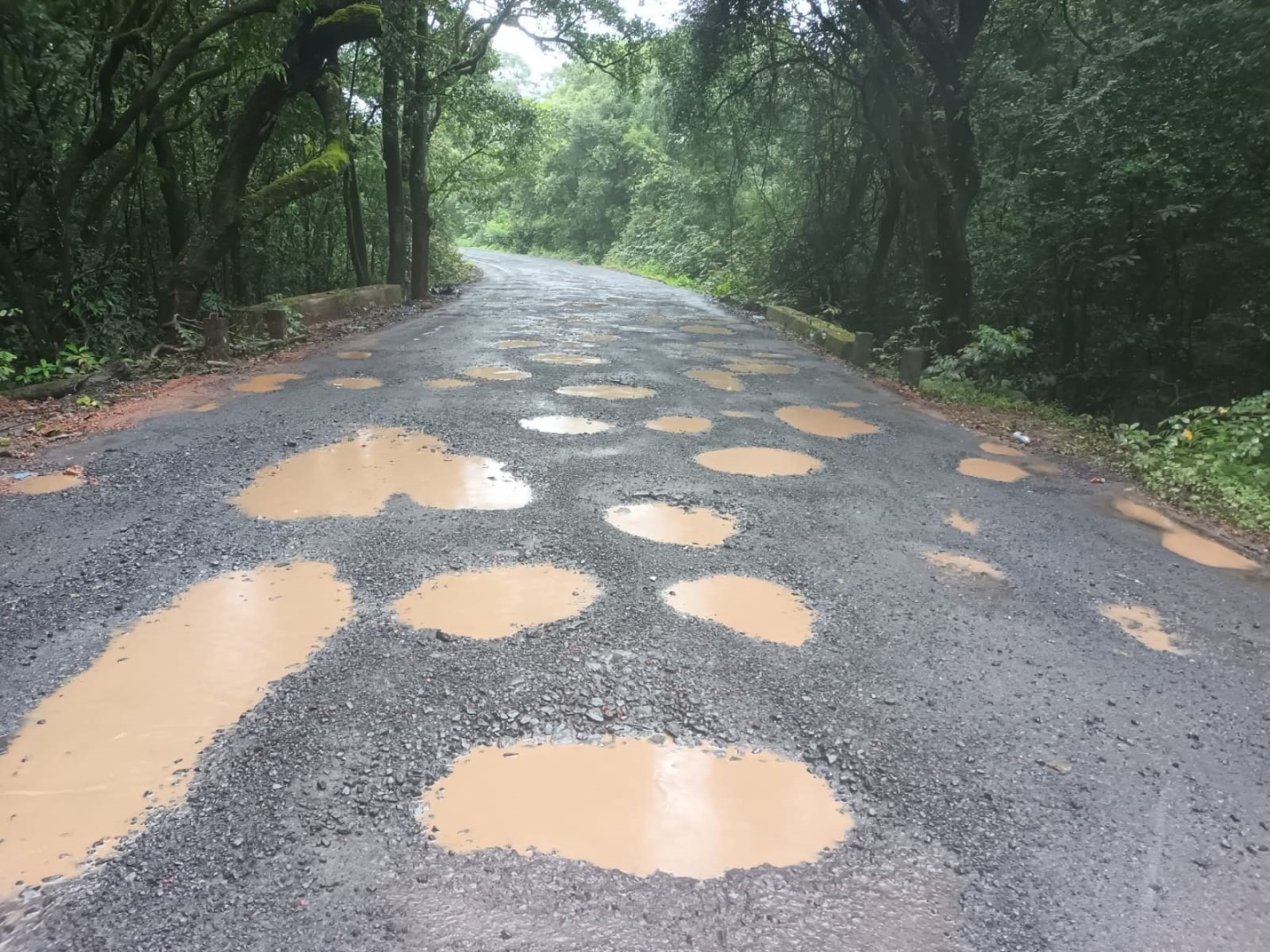 Rs 58 crore repair job on Chorla road riddled with potholes in 2 months