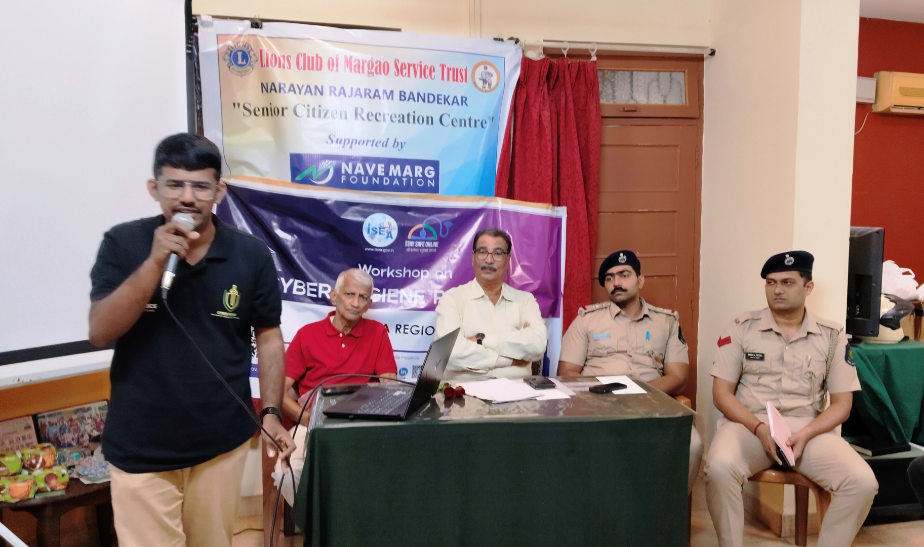 ﻿Awareness session on cyber hygiene for elders held in Margao