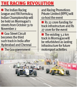 Goa goes in the fast lane, Formula 4 to make debut