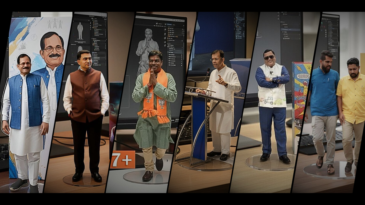 ﻿Google Gemini’s ‘Nano Banana’ wave sweeps Goa’s political circles