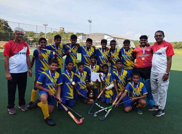 St Anthony's Monte de Guirim clinch U-15 Nehru hockey title