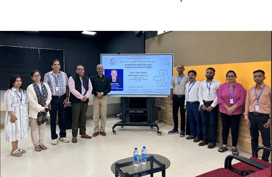 Orientation on research project  writing held at Dempo College