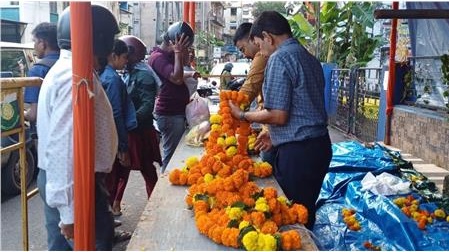 Homegrown marigolds steal the show this Dussehra in Margao