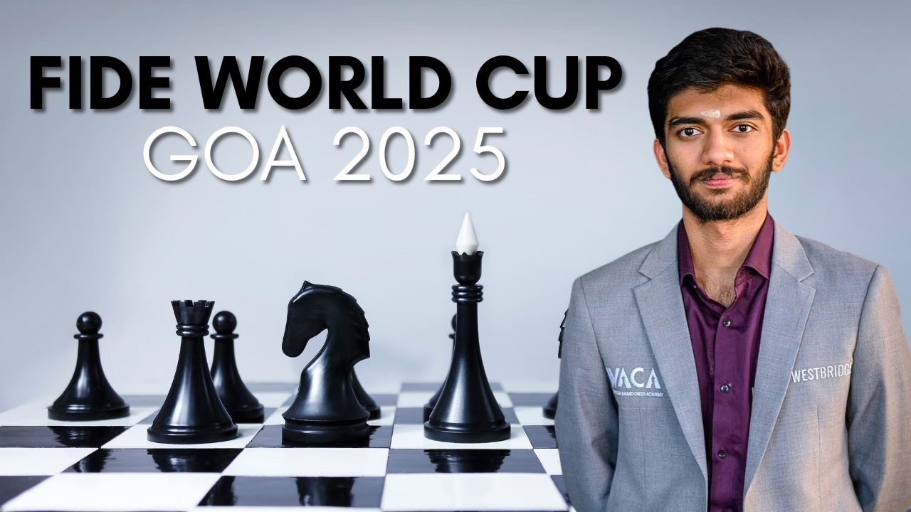 ﻿FIDE World Cup 2025: Round 1 pairings announced for Goa tournament