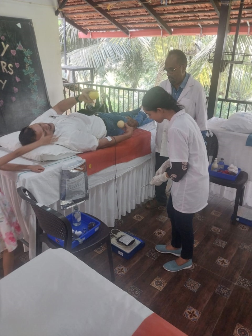 ﻿Blood donation camp  held in Pilerne
