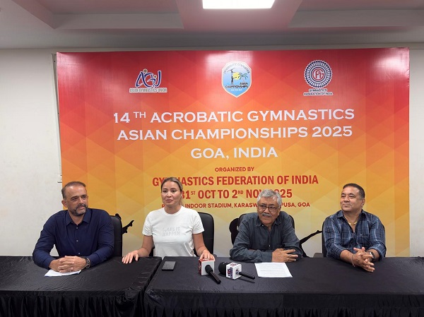 Goa gears up to host Acrobatic Gymnastics Asian C'ships today