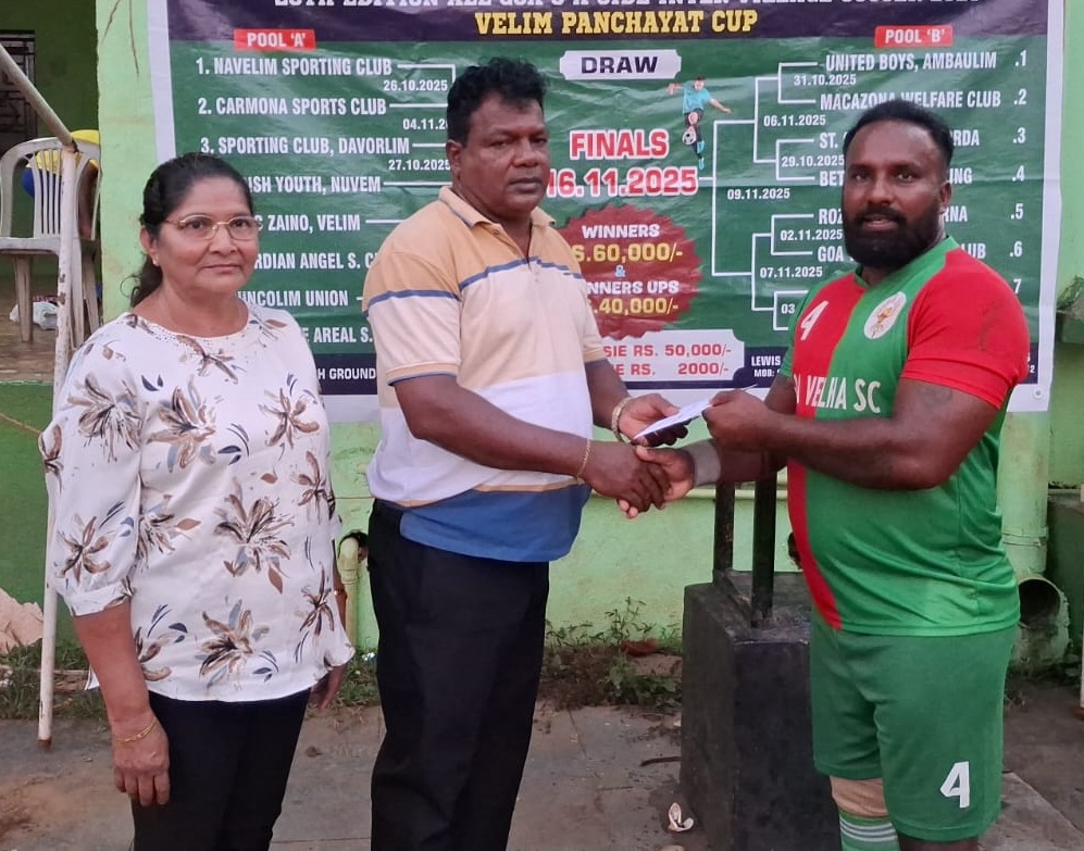 Goa Velha reach Velim P'yat Cup quarters