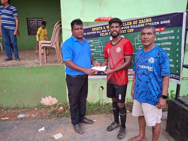 ﻿Sao Jose de Areal SC edge past Cuncolim Union