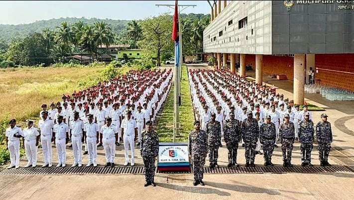 Goa Naval NCC Unit celebrates 150 yrs of ‘Vande Mataram’