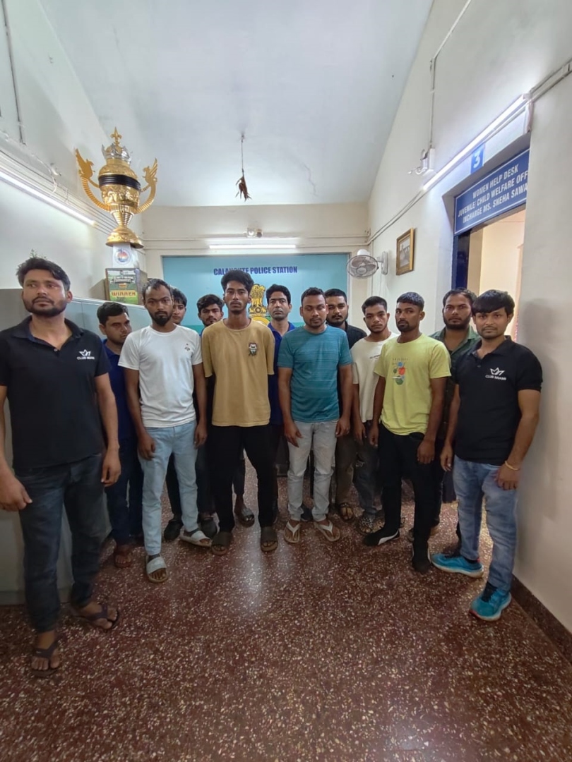 Police act tough on touts in Calangute, 13 apprehended