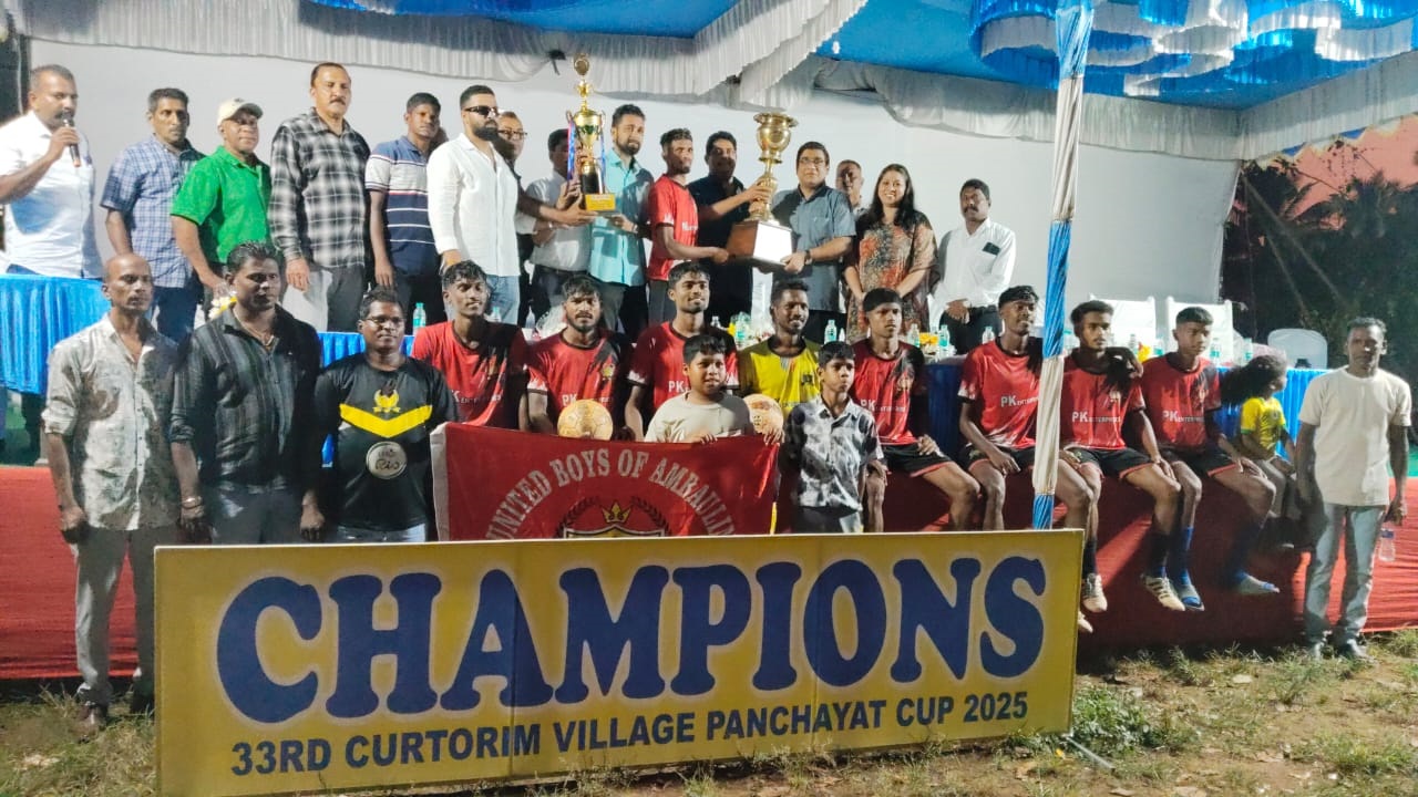 United Boys win Curtorim Panchayat Cup