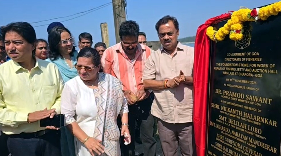 Rs 4 cr jetty repair work launched to revive Chapora’s fishing activity