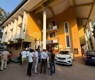 Goldsmiths protest detention of colleagues by AP cops in Mapusa