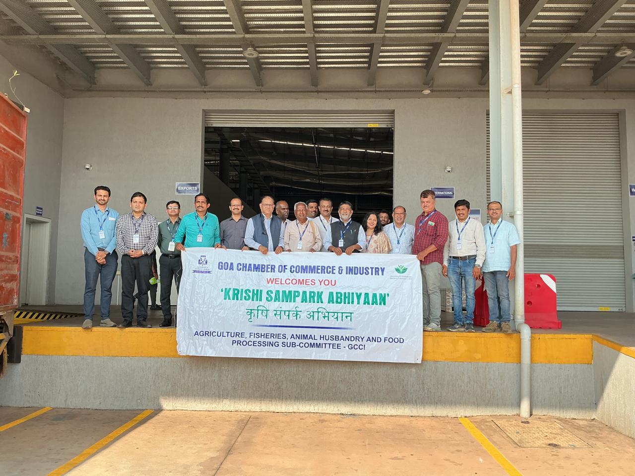 GCCI Agri panel-led team visits Mopa   airport in bid to push mango exports