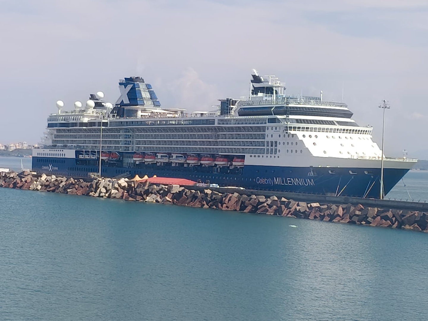 Celebrity Millenium brings over 2,000 tourists as cruise season opens at MPA