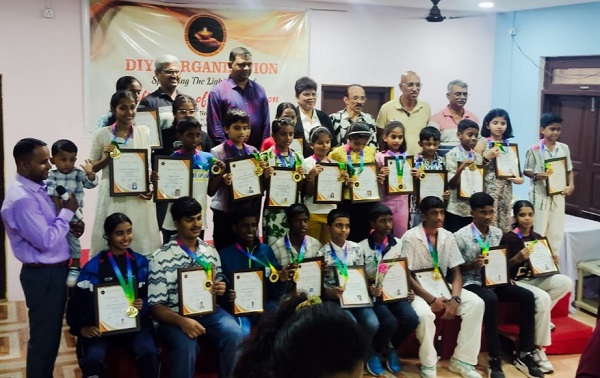Diya Organisation felicitates 25 young sportspersons in Margao