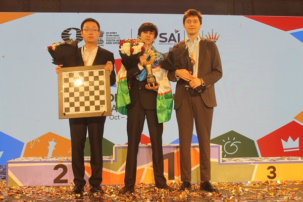 ﻿Sindarov makes historic checkmate at 19