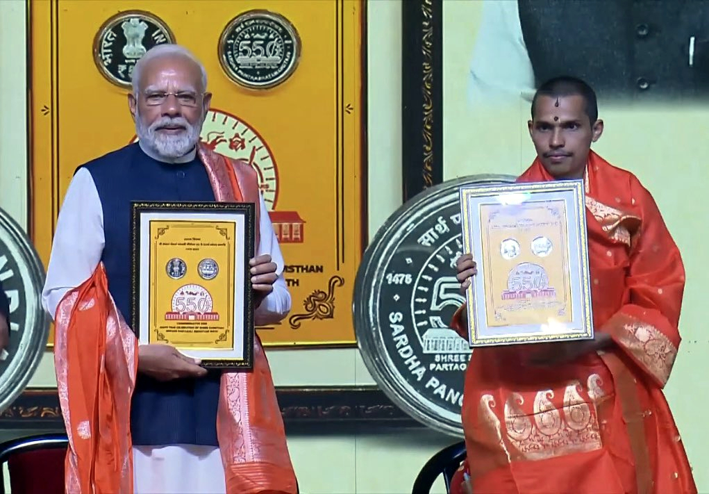 Swamiji says PM Modi mirrors Lord Krishna’s values