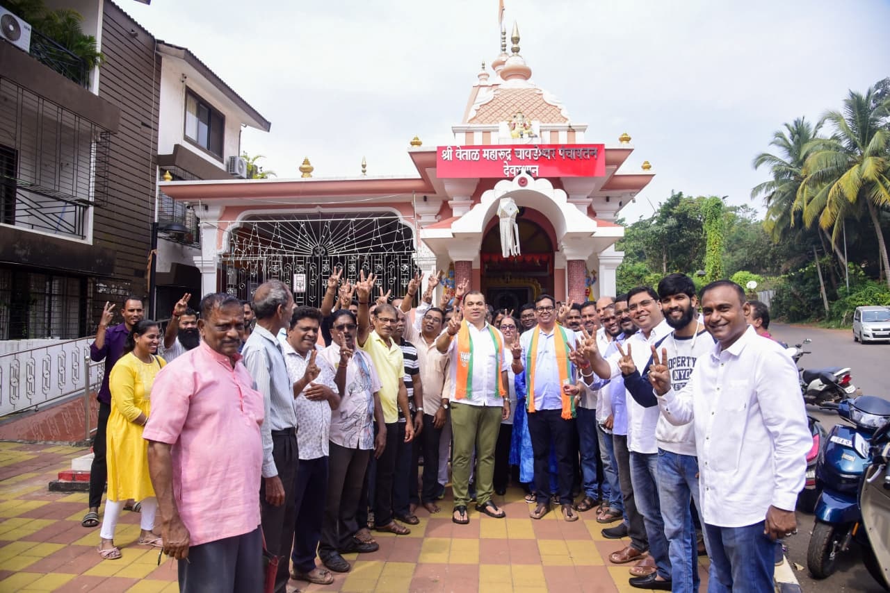 BJP ZP candidate for PDF launches poll campaign