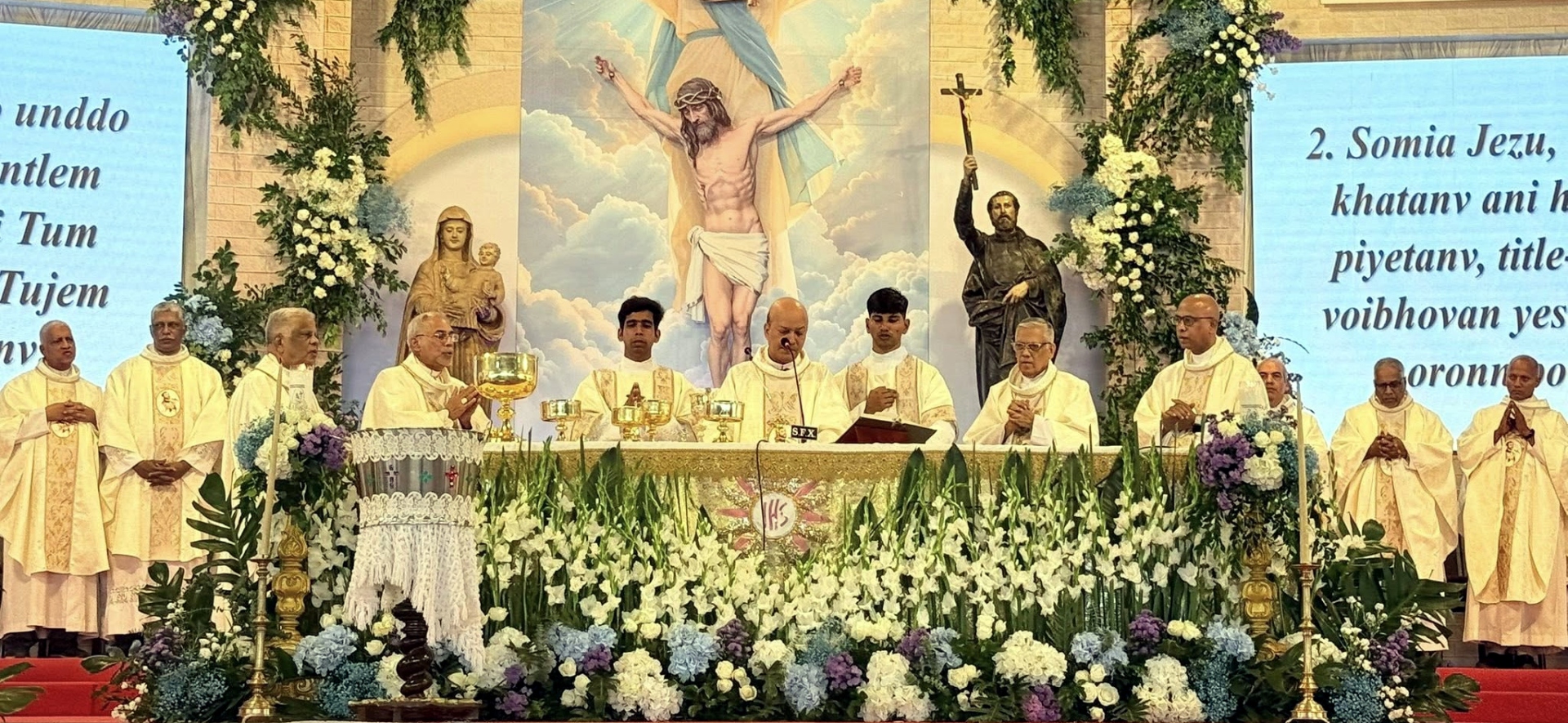 Hope and care for ecology resonate at St Xavier feast