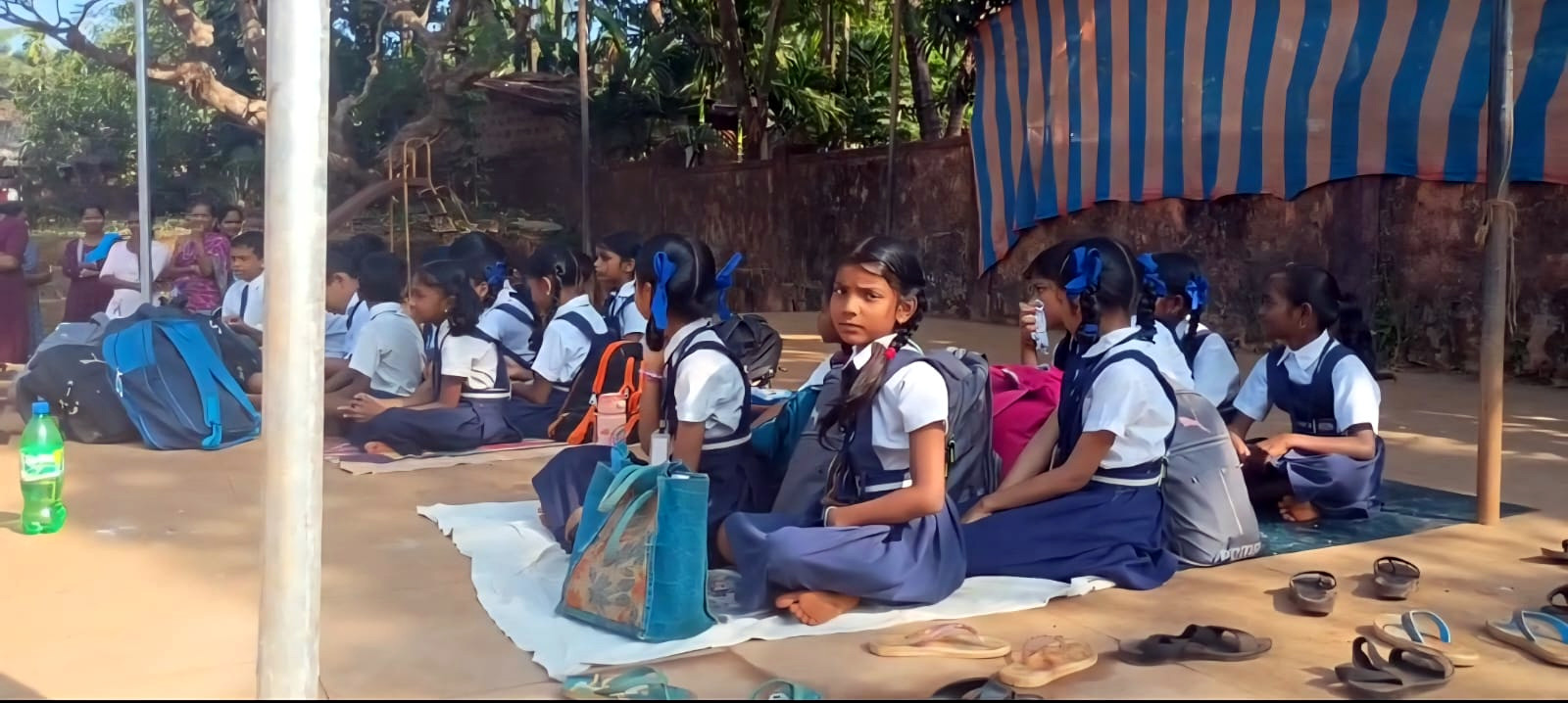 Canacona primary school students boycott classes