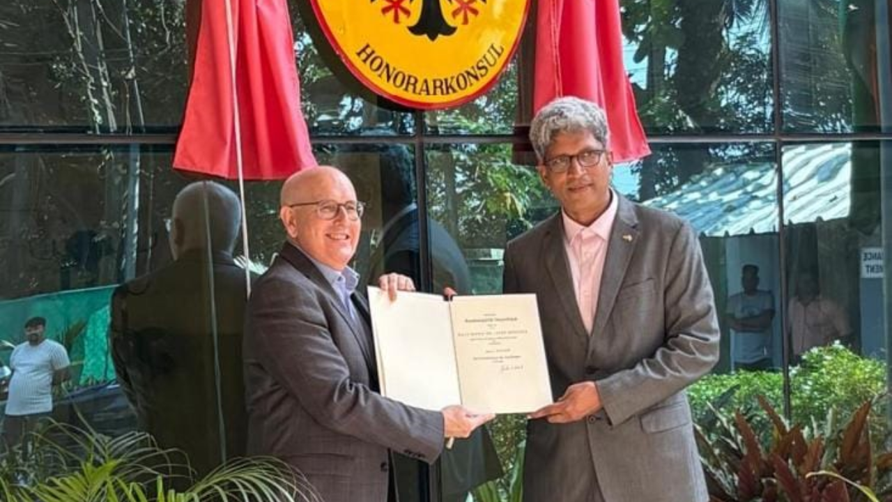 Dale Maxie de Lopes Menezes takes charge as Germany’s Honorary Consul in Goa