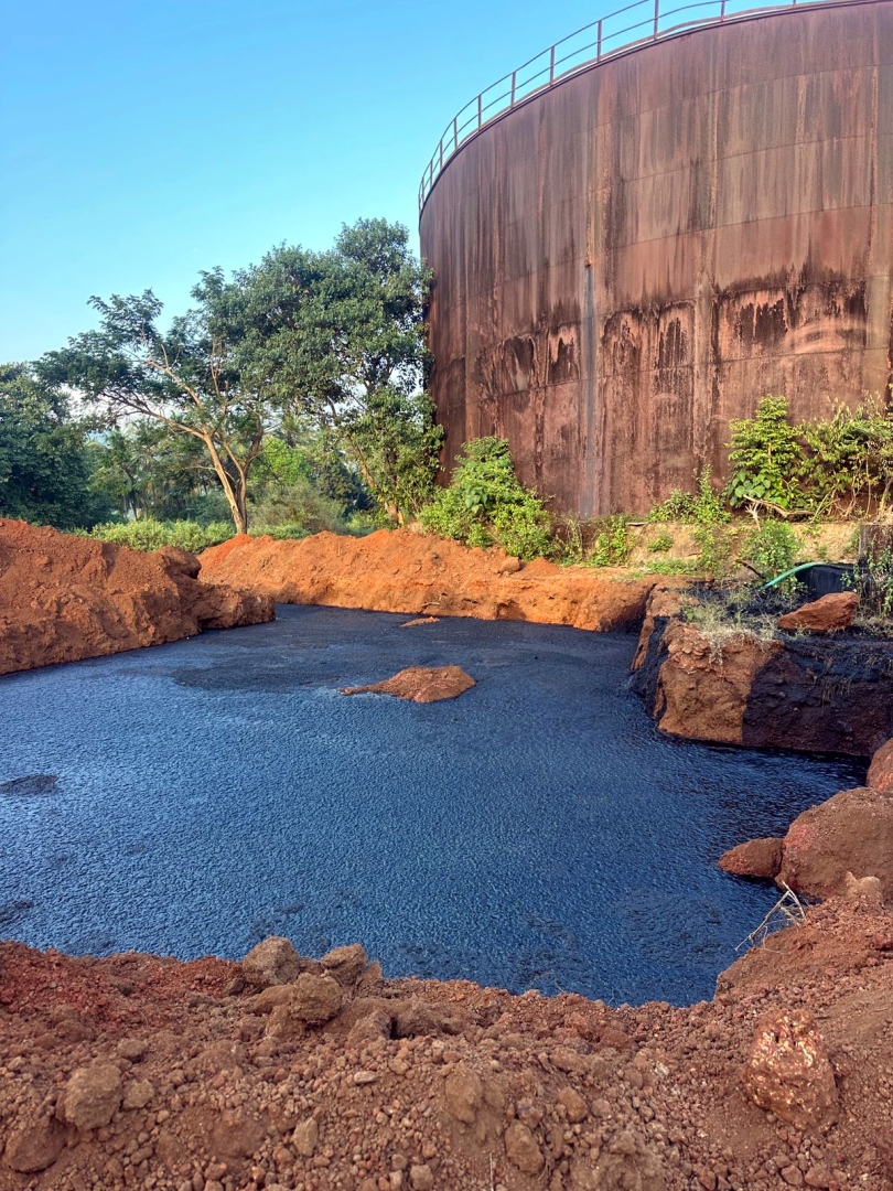Locals livid as molasses released into open pits at Canacona IDC