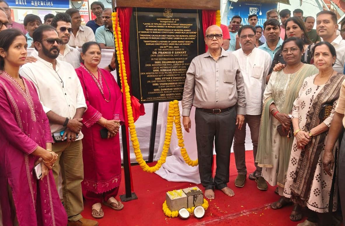 Work on pipeline, hydrants for Margao markets begins