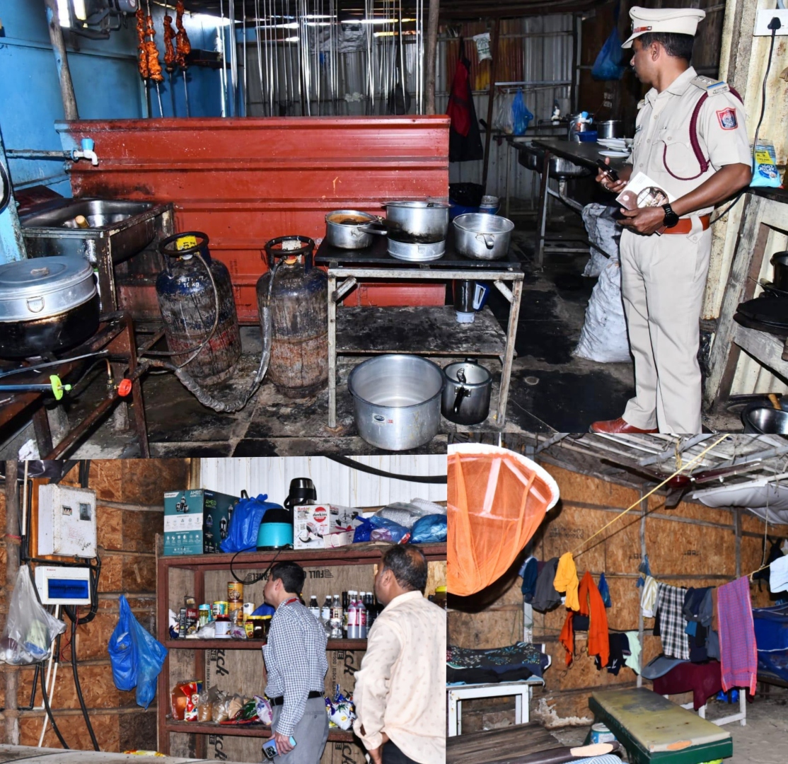 Officials inspect Benaulim restaurants for safety