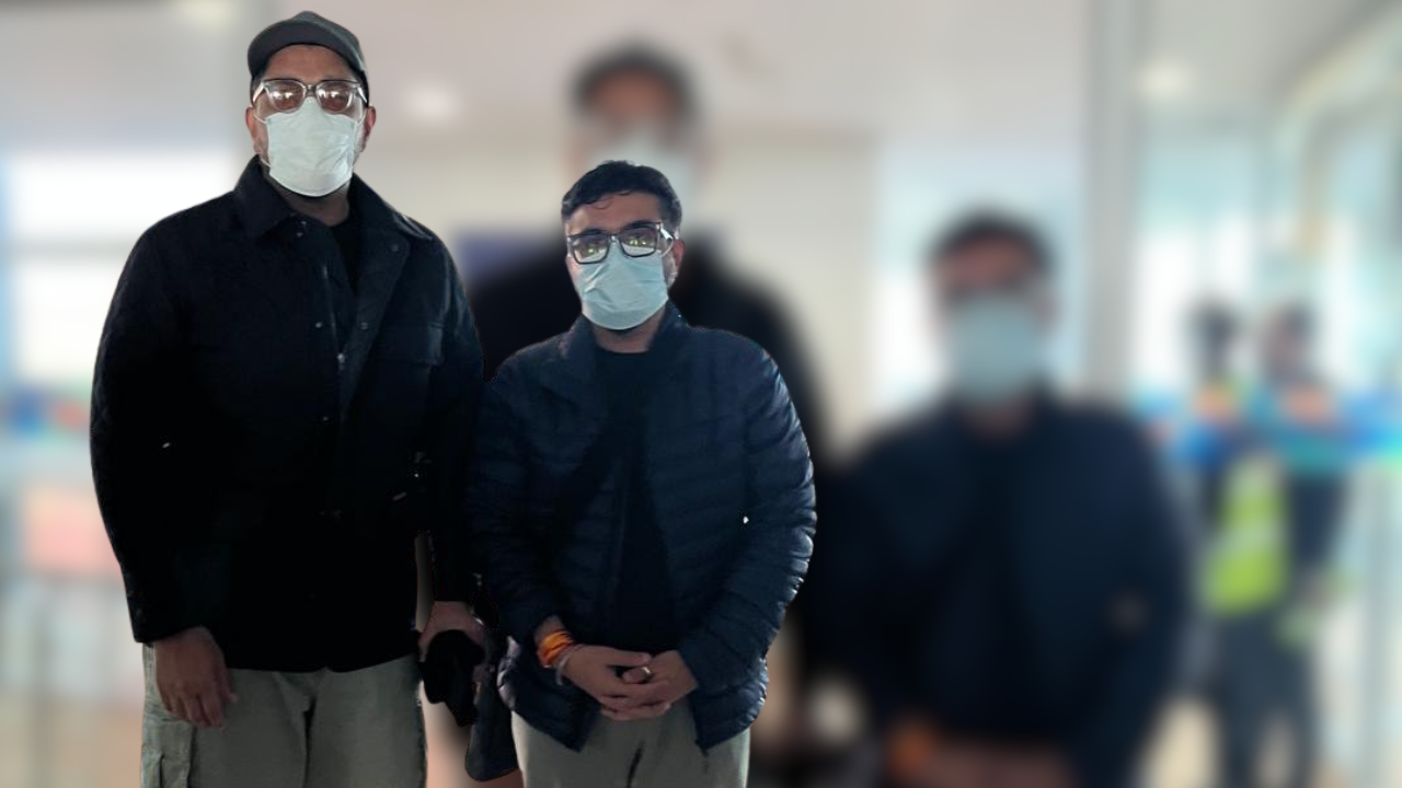 Luthra brothers arrested by the Goa police at Delhi airport, both were deported from Thailand early this morning