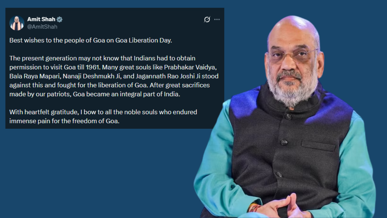 Goa’s freedom came at a heavy price, HM Amit Shah reminds on Goa Liberation Day