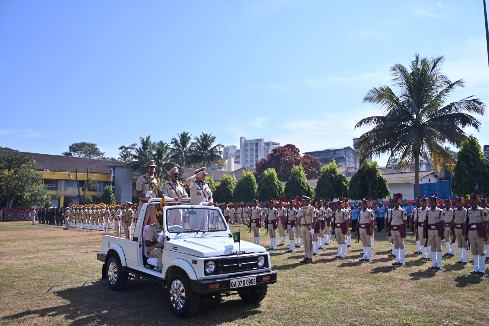 DGP praises police force for ‘commendable’ year, skips deadly Shirgao stampede, Arpora nightclub fire