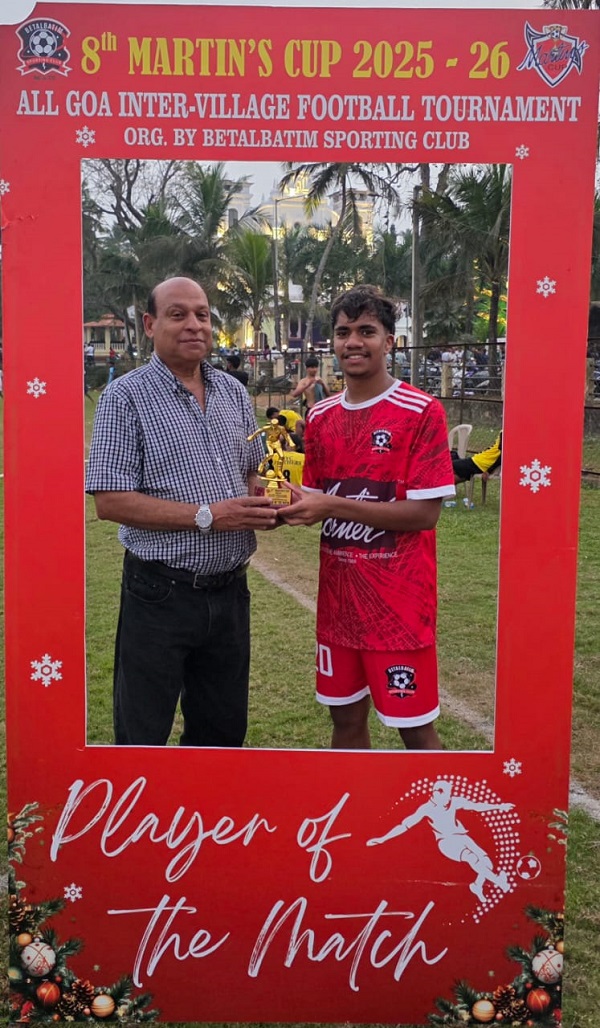 Betalbatim SC prevail over Shiroda YC