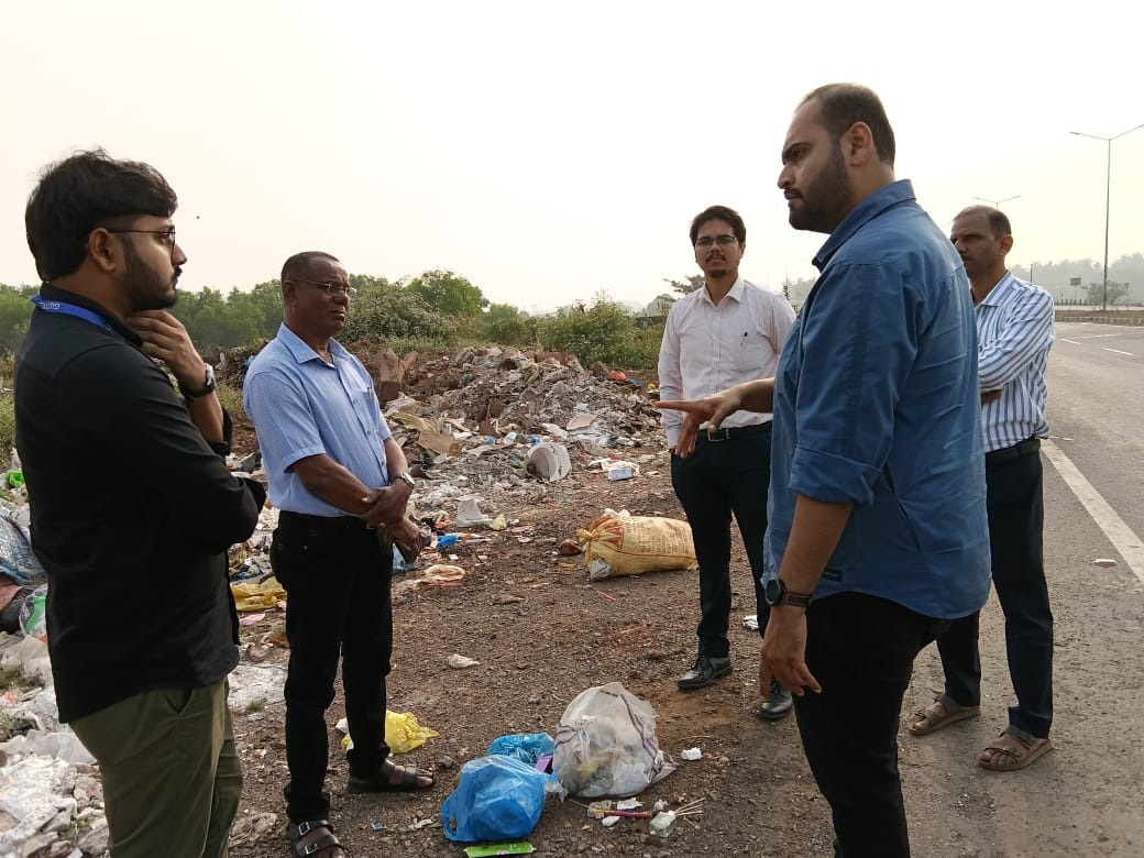 Authorities crack down on waste dumping at Navelim bypass