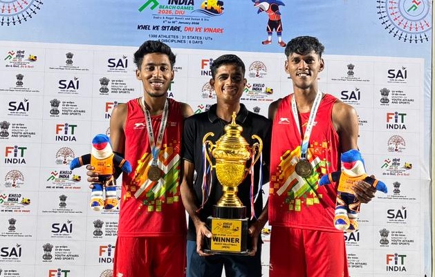 Khelo India Beach Games: Goa win beach volleyball gold