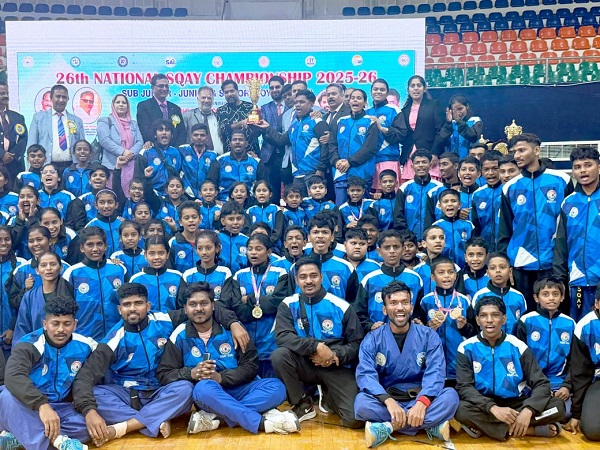 Goa team clinch first place at 26th National Sqay Martial Arts C'ship in Hyderabad