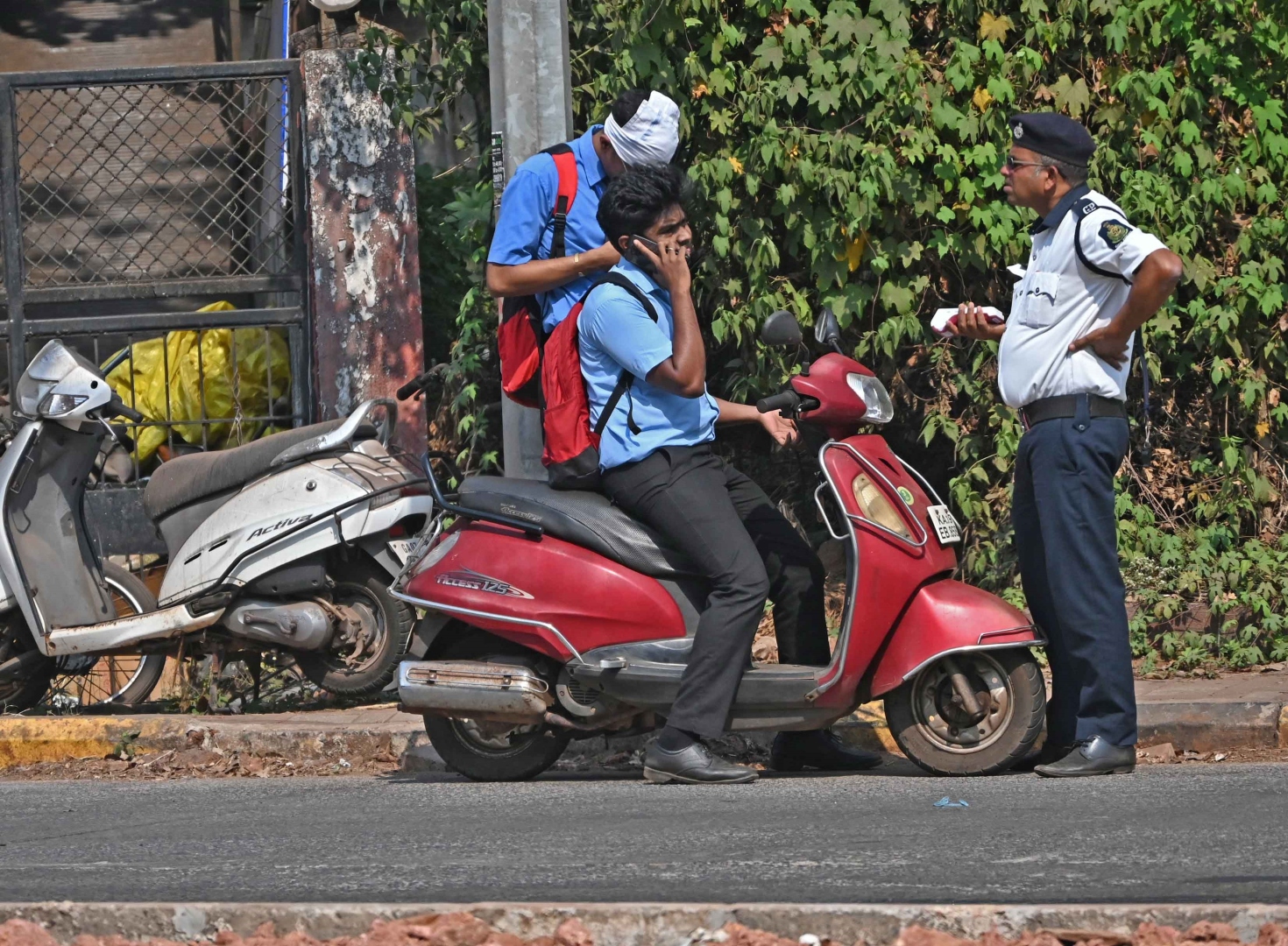 Helmet now mandatory for pillion riders