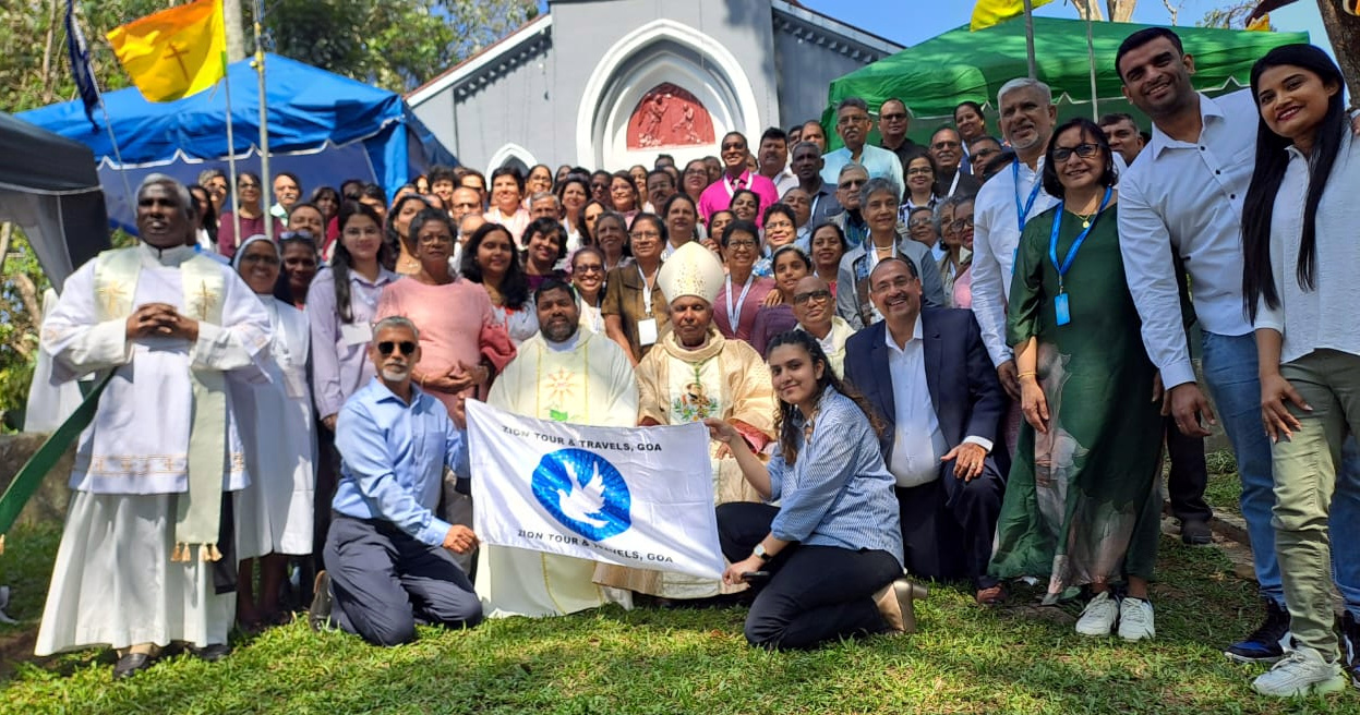 123 Goan pilgrims celebrate feast of St Joseph Vaz in Sri Lanka