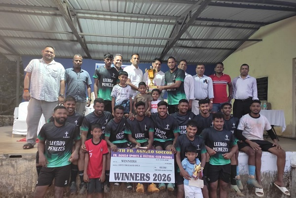 St Anthony FC Assolda clinch Fr Agnelo Soccer Trophy