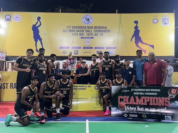 Indian Bank win Ravindran Nair Memorial basketball tournament