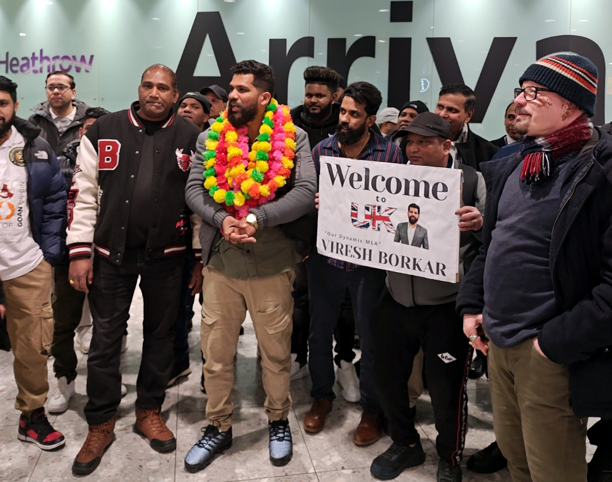 Borkar in UK to build party support among Goans